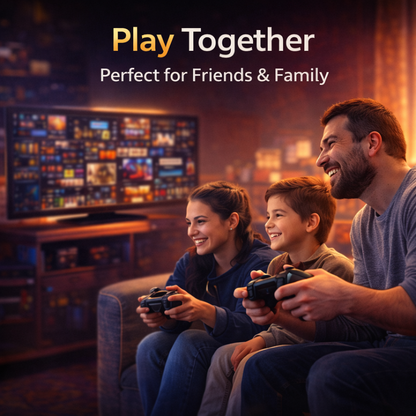 Retro Gaming Stick Pro – 4K Plug & Play Console with 40,000+ Games